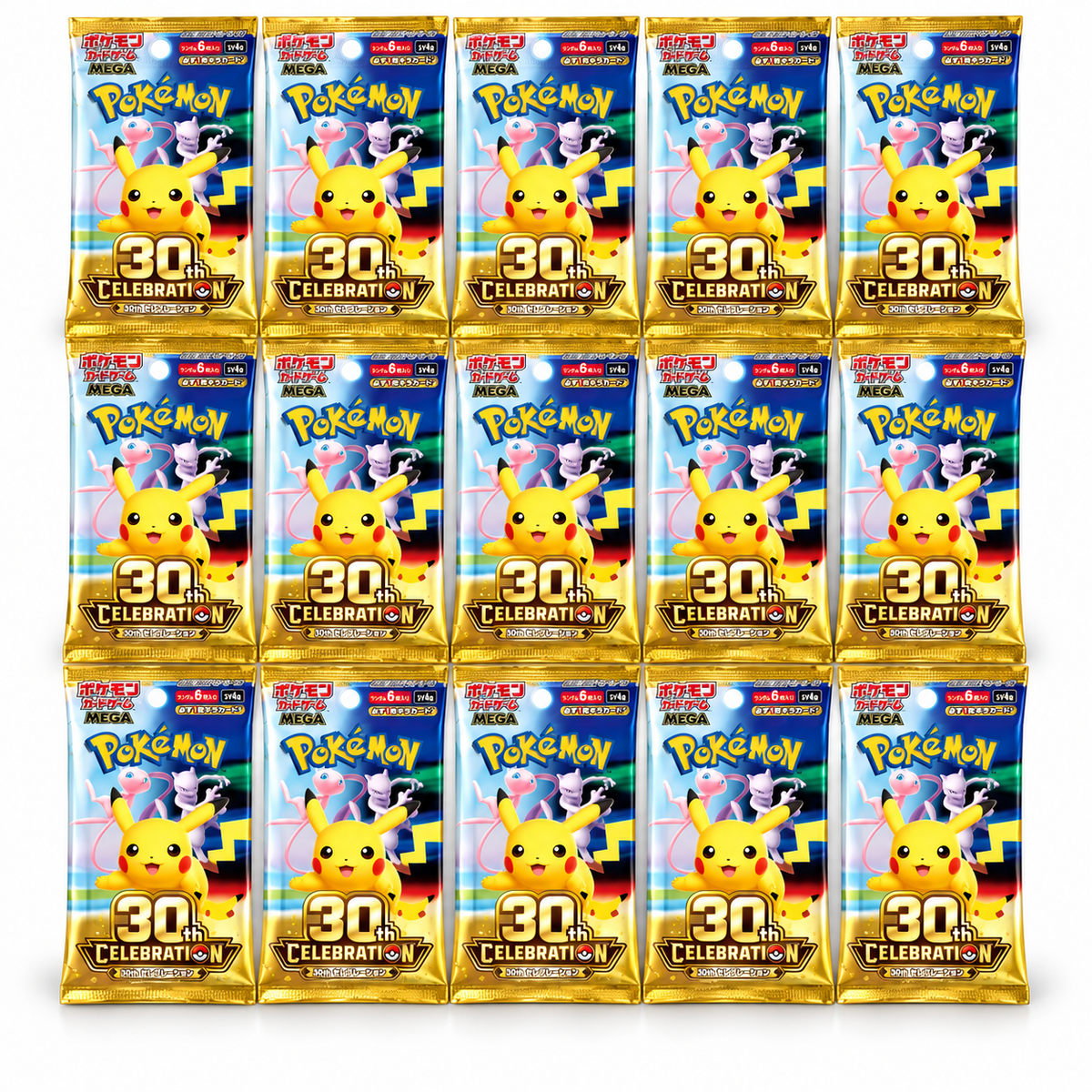 Pokémon TCG 30.º Aniversario – Sobre Coleccionable de Pikachu en Chino Simplificado