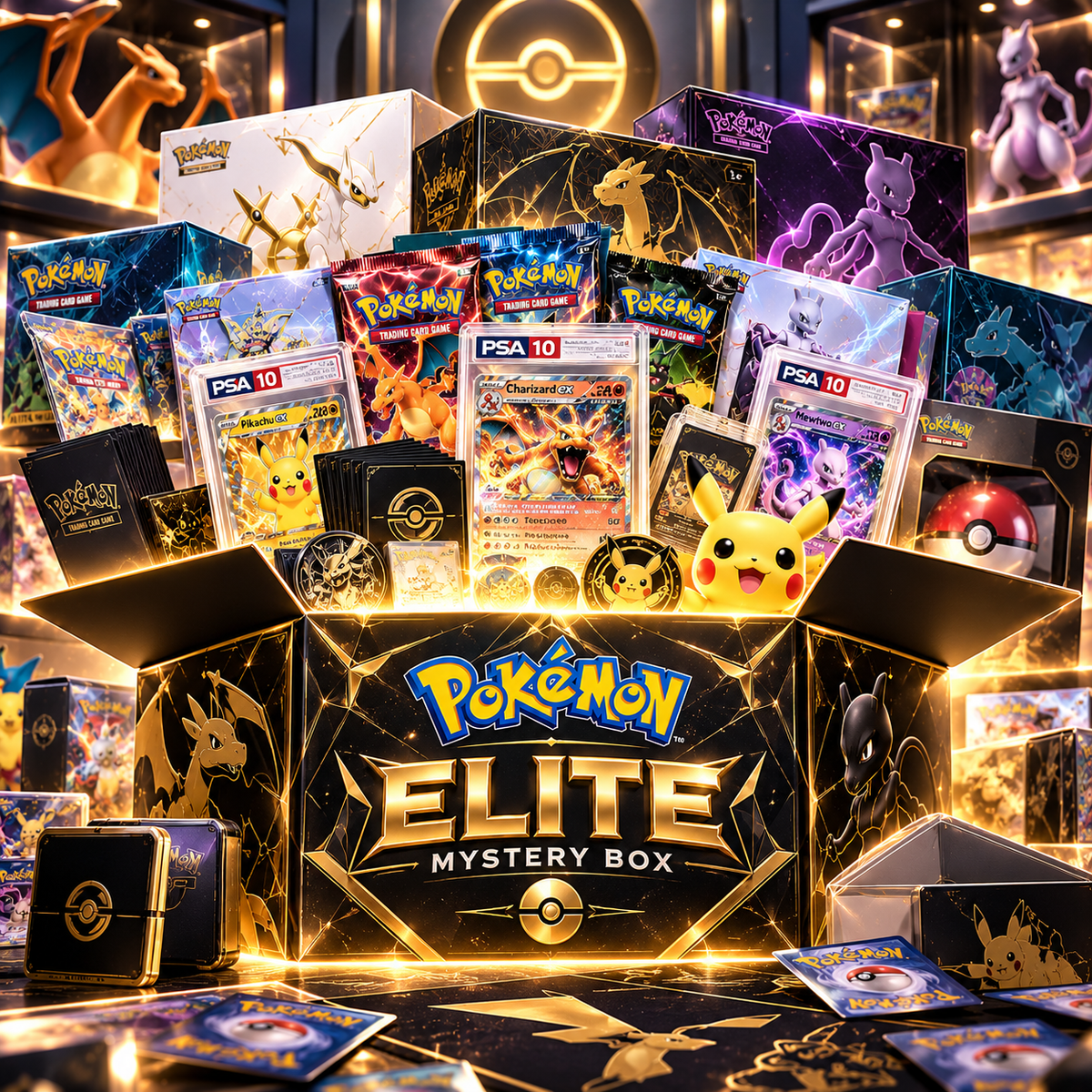 Pokémon Mystery Box 🎁 – Elige tu Nivel de Misterio