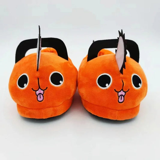 Pantuflas de Pochita de Chainsaw Man