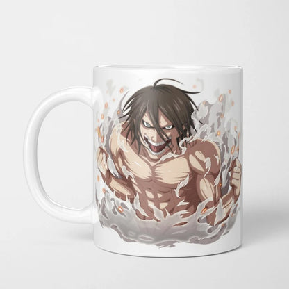 Taza de Titán Eren de Attack on Titan